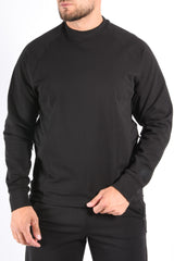 CP Company Metropolis Series Stretch Fleece Sweater Black