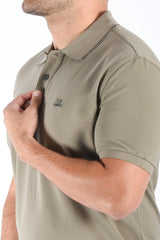 CP Company Polo Stretch Piquet Fallen Rock