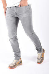 Denham Bolt WLGFM+ Skinny Fit Stretch Jeans Grey