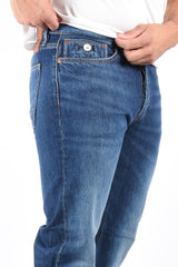 Denham Ridge Bernie Straight Fit Jeans Dark Blue