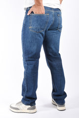 Denham Ridge Bernie Straight Fit Jeans Dark Blue