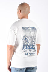 Denham T-shirt Himari Tee White