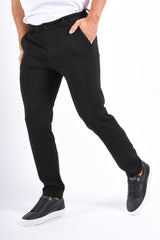 Drykorn Drynamic Stretch Pantalon Ajend SK Black