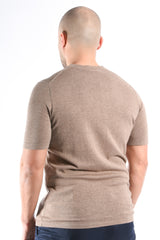 Drykorn Knit T-Shirt Valentin Taupe