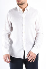 Drykorn Linen Blouse Ramis White