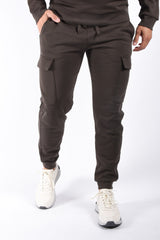 EA7 Cargo Sweatpants 8NPP68 Brown