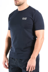 EA7 Cotton Stretch T-Shirt 8NPT26 Armani Blue