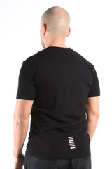 EA7 Cotton Stretch T-Shirt 8NPT26 Black