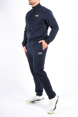 EA7 Fleece Tracksuit 8NPV67 Armani Blue