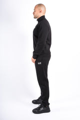 EA7 Fleece Tracksuit 8NPV67 Black