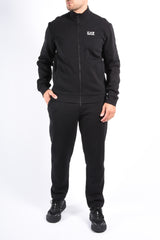 EA7 Fleece Tracksuit 8NPV67 Black