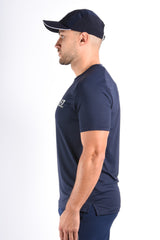 EA7 Multi Sport Stretch T Shirt Ventus7 Armani Blue