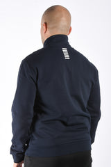 EA7 Half Zip Sweater 8NPM35 Armani Blue
