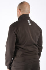 EA7 Half Zip Sweater 8NPM35 Brown
