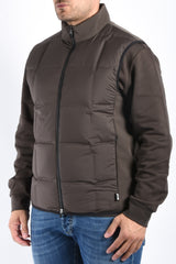 EA7 Padded Stretch Tech Bodywarmer 7M002483 Brown