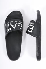 EA7 Slippers 7X000108 Black