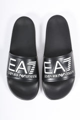 EA7 Slippers 7X000108 Black
