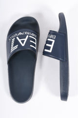 EA7 Slippers 7X000108 Navy Blue