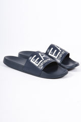 EA7 Slippers 7X000108 Navy Blue