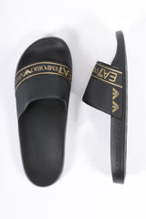 EA7 Slippers 7X000110 Black