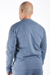 EA7 Sweater Striped 7M002195 Blue
