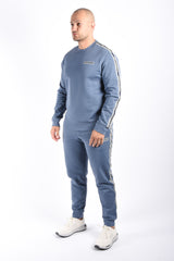 EA7 Sweater Striped 7M002195 Blue
