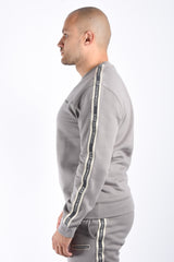 EA7 Sweater Striped 7M002195 Grey