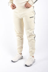 EA7 Sweatpants Striped 7M002198 Beige
