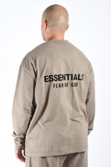 Essentials Fear Of God Homestead Heather Longsleeve T-Shirt