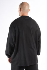 Essentials Fear Of God Jersey Long sleeve Tee Black