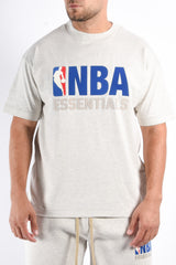 Essentials Fear Of God NBA T-Shirt Light Heather