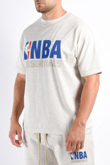 Essentials Fear Of God NBA T-Shirt Light Heather