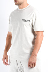 Essentials Fear Of God T-Shirt Light Oatmeal