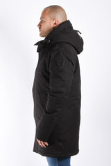 Nobis Parka Pierre Crosshatch Black