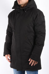 Nobis Parka Pierre Crosshatch Black