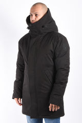 Nobis Parka Pierre Crosshatch Black
