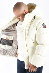 Parajumpers Jacket Cloud Man Warm Ivory