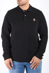 Parajumpers Longsleeve Polo Kerrobert Black