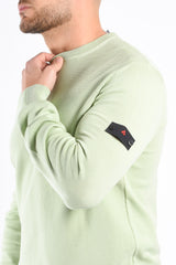 Peuterey Cotton Knit Sweater Ganna 03 Pastel Green