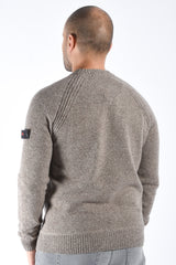 Peuterey ITOKAWA GRS 04 Knit Sweater Brown Melange