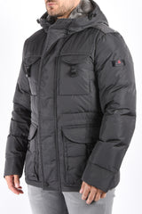 Peuterey Jas Aiptek NBE 03 Fur Dark Grey