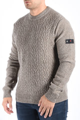 Peuterey Knit Sweater Alcione GRS Brown