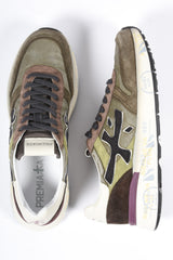 Premiata Sneakers Mick 7717 Green / Brown