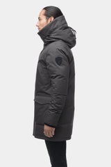 NOBIS - Travis CH Mid Length Parka - Steel Grey