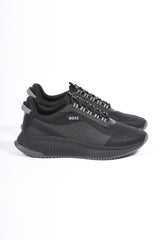 BOSS WI25 - TTNM EVO Runn Menutop Sneaker - Black on Black