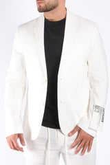 Drykorn - Blazer Hurley linnen mix - Off White