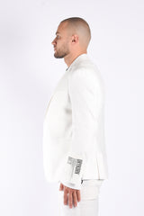 Drykorn - Blazer Hurley linnen mix - Off White