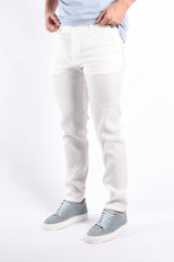 Drykorn Ajend Linen Trouser White
