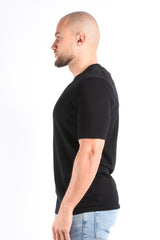 Drykorn - Knit T-Shirt Valentin - Black