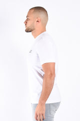 EA7 Cotton Stretch T-Shirt 8NPT26 White
